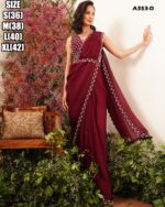 Ready To Wear Sarees Are Available In All Trending Ethnic Wear Styles For Women