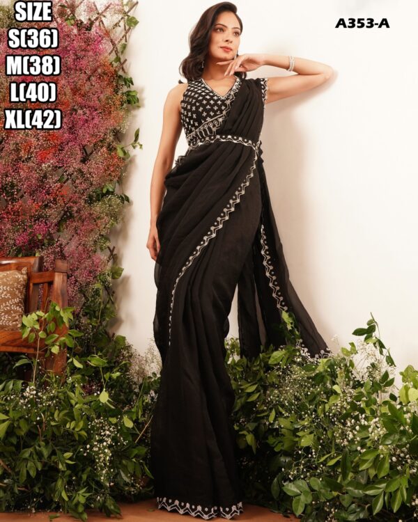 Ready To Wear Sarees Are Available In All Trending Ethnic Wear Styles For Women