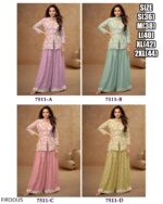 Want To Make Different Look For Women Then Try Our New Collection With Top, Plazo Sets