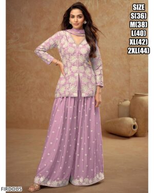 Want To Make Different Look For Women Then Try Our New Collection With Top, Plazo Sets