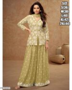 Want To Make Different Look For Women Then Try Our New Collection With Top, Plazo Sets