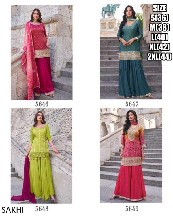 Buy Trendy And Fabulous Women's Wear Embroidered Top And Plazo With Dupatta