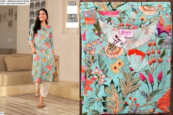 Explore The Trending And Printed Stylish Kurtis Launch By Ethnicrang