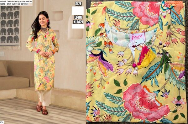 Explore The Trending And Printed Stylish Kurtis Launch By Ethnicrang