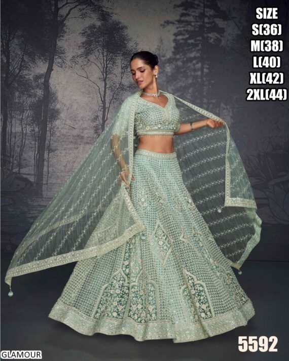 Shop The Latest Bride Lehenga And Choli For Wedding Reception With Different Patterns
