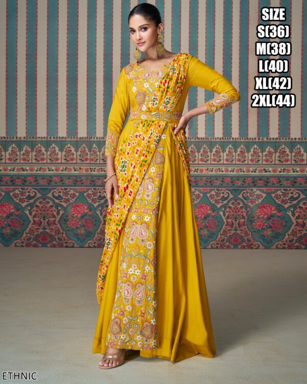 Our Trending Indo Western Style Gown Dresses To Wear In Wedding And Different Occasions