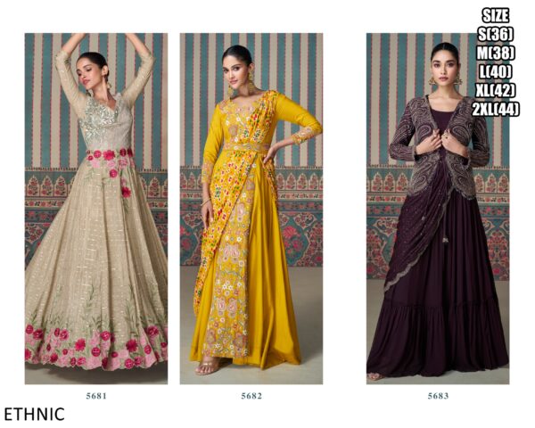 Our Trending Indo Western Style Gown Dresses To Wear In Wedding And Different Occasions