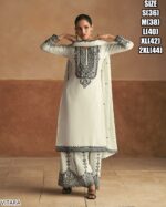 Get Our Beautiful Indian Festival Wear Salwar Kameez That Has Eye-Catching Embroidery Work On It