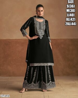 Get Our Beautiful Indian Festival Wear Salwar Kameez That Has Eye-Catching Embroidery Work On It