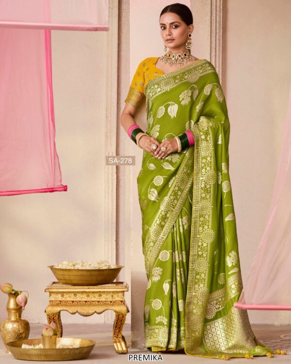 Exclusive Un-Stitched Wedding Sarees For Woman In The Most Beautiful Designs