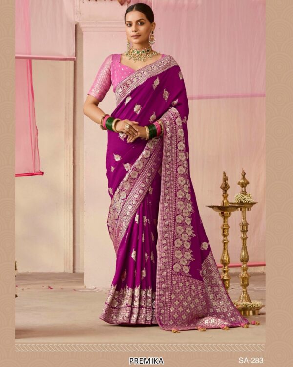 Exclusive Un-Stitched Wedding Sarees For Woman In The Most Beautiful Designs