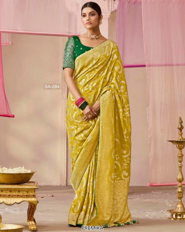Exclusive Un-Stitched Wedding Sarees For Woman In The Most Beautiful Designs