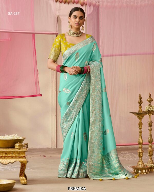 Exclusive Un-Stitched Wedding Sarees For Woman In The Most Beautiful Designs