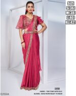 Presenting Designer Ready To Wear Sarees For Wedding Functions And Parties