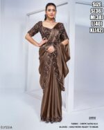 Presenting Designer Ready To Wear Sarees For Wedding Functions And Parties
