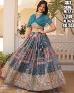 A Gorgeously Designed Flared Lehenga And Crop Top Collection For Weddings And Parties
