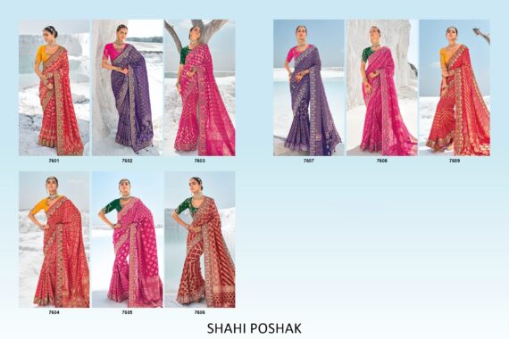 Available Luxurious Bandhani Patola Un-Stitched Saree With Contrast Colour Blouse