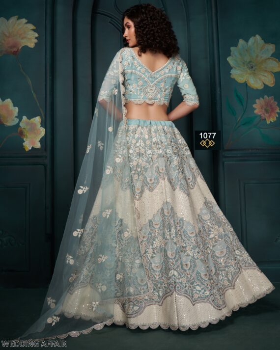Buy Latest Embroidered Designer Semi-Stitched Bridal Lehenga Choli Collection