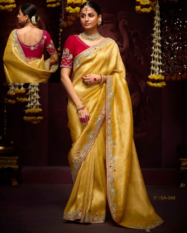 Shop The Best Collection Of Un-Stitched Kanjivaram Silk Sarees At Ethnicrang