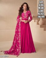 This Fashionable Two Piece Gown Which Is Perfect For Luxurious Weddings And Parties