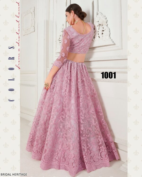 A Stunning Lehenga Choli Heavy Embellished Designed Specially For Wedding Season