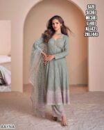 Ready To Wear Festive And Wedding Style Designer Hand Seroski Work Salwar Kameez