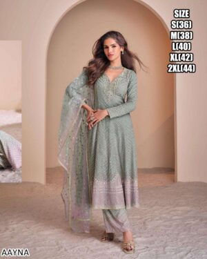 Ready To Wear Festive And Wedding Style Designer Hand Seroski Work Salwar Kameez