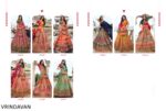 Wedding Special Beautiful Zarkan Cording Work Banarasi Silk Bridal Lehenga Choli Sets