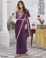 Designer Collection Of Eleven Designs Premium Shimmer Georgette And Fancy Drape Sarees