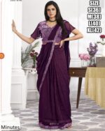 Designer Collection Of Eleven Designs Premium Shimmer Georgette And Fancy Drape Sarees