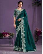 We Have Scintillating Collection Of Party Wear Designer Un-Stitch Sarees