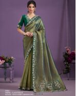 We Have Scintillating Collection Of Party Wear Designer Un-Stitch Sarees