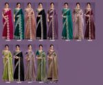 We Have Scintillating Collection Of Party Wear Designer Un-Stitch Sarees