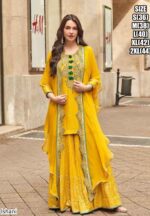 Embark On A Journey Of Fashion And Elegance With Ethnicrang's Exquisite Collection Of Designer Gharara Suits