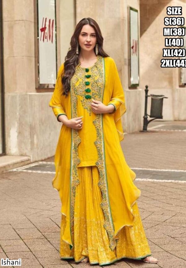 Embark On A Journey Of Fashion And Elegance With Ethnicrang's Exquisite Collection Of Designer Gharara Suits