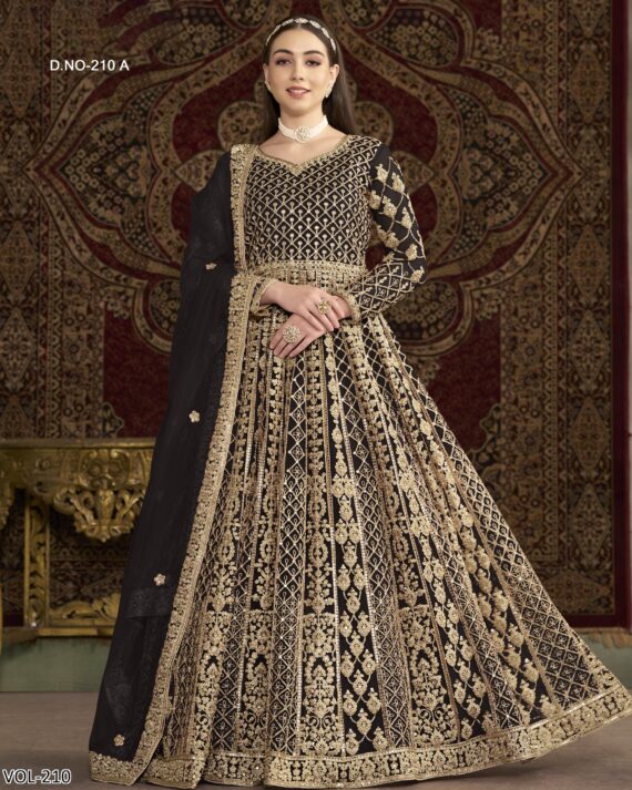 Buy Ethnicrang's Full Of Beautiful Embroidered Gown Dresses For Women Online