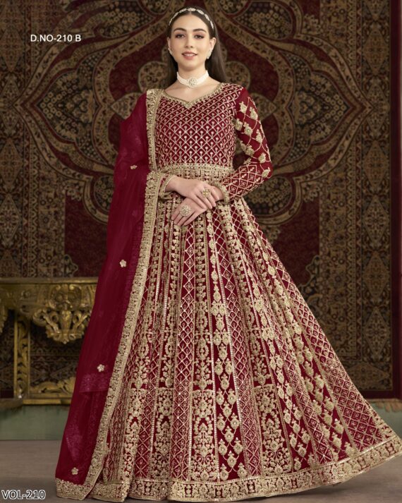 Buy Ethnicrang's Full Of Beautiful Embroidered Gown Dresses For Women Online