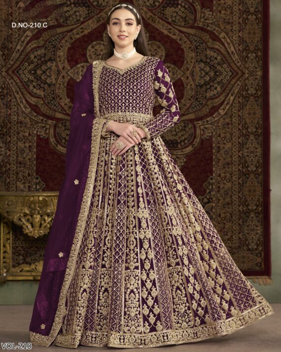 Buy Ethnicrang's Full Of Beautiful Embroidered Gown Dresses For Women Online