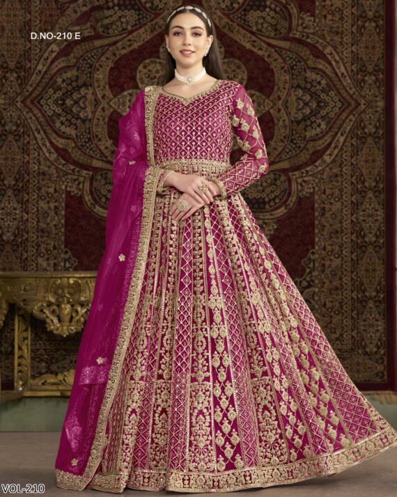 Buy Ethnicrang's Full Of Beautiful Embroidered Gown Dresses For Women Online