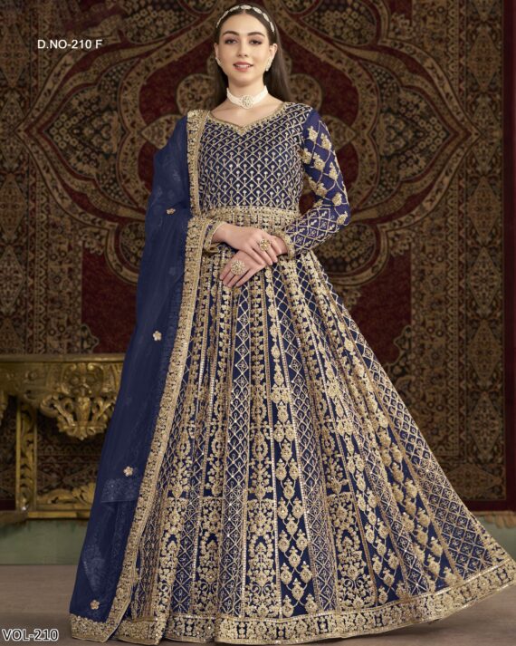 Buy Ethnicrang's Full Of Beautiful Embroidered Gown Dresses For Women Online