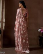 Our Premium And Authentic Partywear Designer Un-Stitched Saree Collection 2024