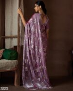 Our Premium And Authentic Partywear Designer Un-Stitched Saree Collection 2024