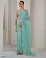 We Bring You The Finest Partywear Designer Organza Saree Collection Of Women