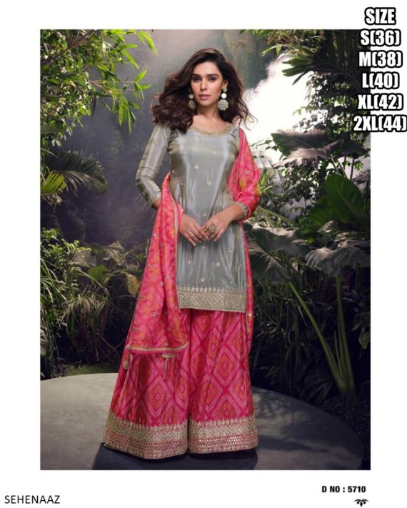 Add A Striking Touch To Your Ethnic Attires With The Latest Designer Plazo Suits Of Ethnicrang