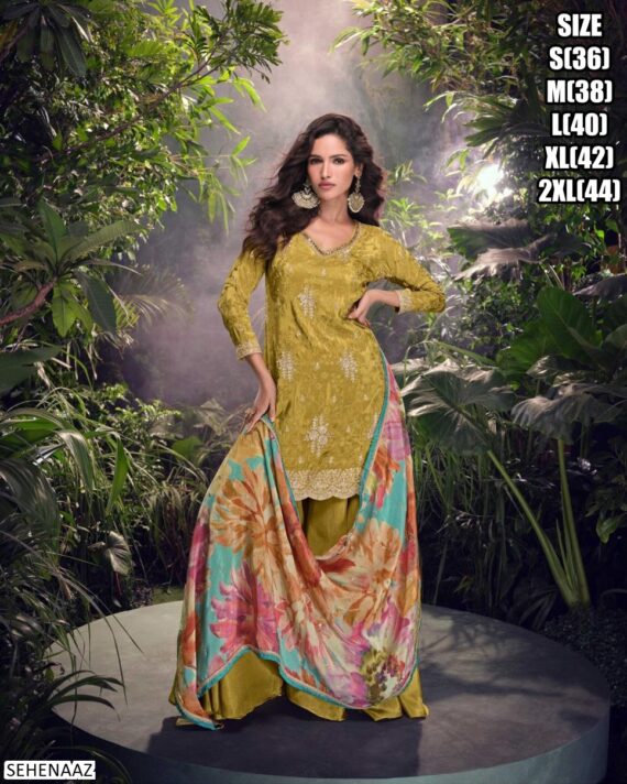 Add A Striking Touch To Your Ethnic Attires With The Latest Designer Plazo Suits Of Ethnicrang