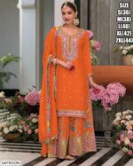 Be It A Function Or A Wedding; You Will Find A Perfect Plazo Suit Sets On Ethnicrang
