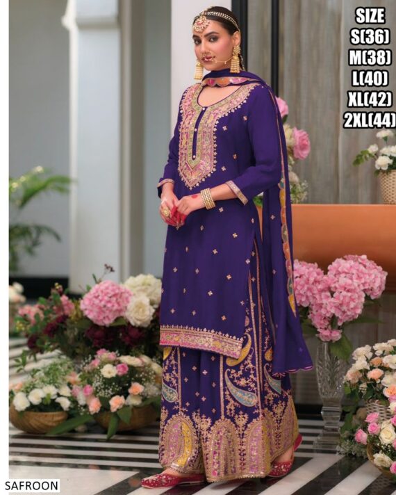 Be It A Function Or A Wedding; You Will Find A Perfect Plazo Suit Sets On Ethnicrang