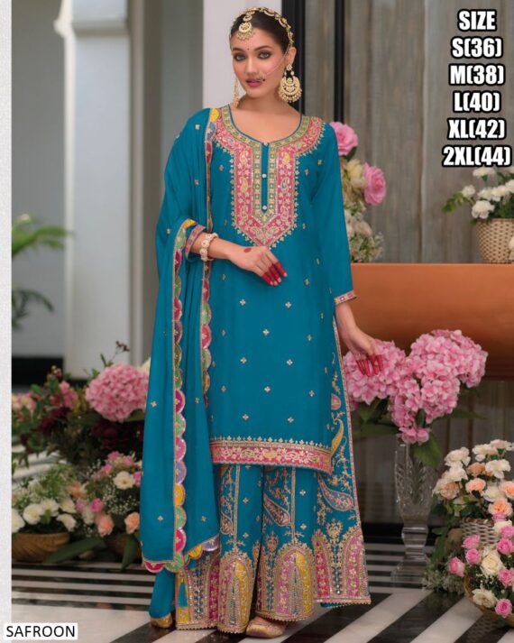 Be It A Function Or A Wedding; You Will Find A Perfect Plazo Suit Sets On Ethnicrang
