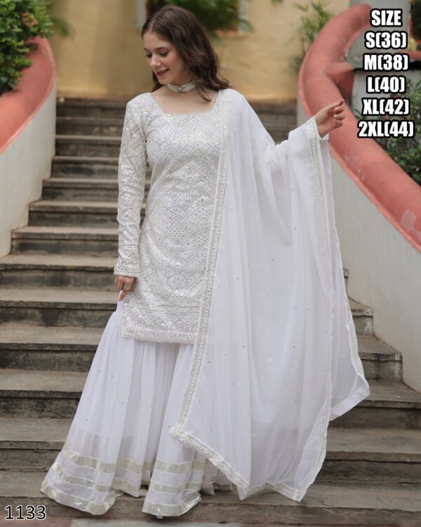 Choose From Our Stunning Readymade Sharara Suit Collections Of Beautiful Worked
