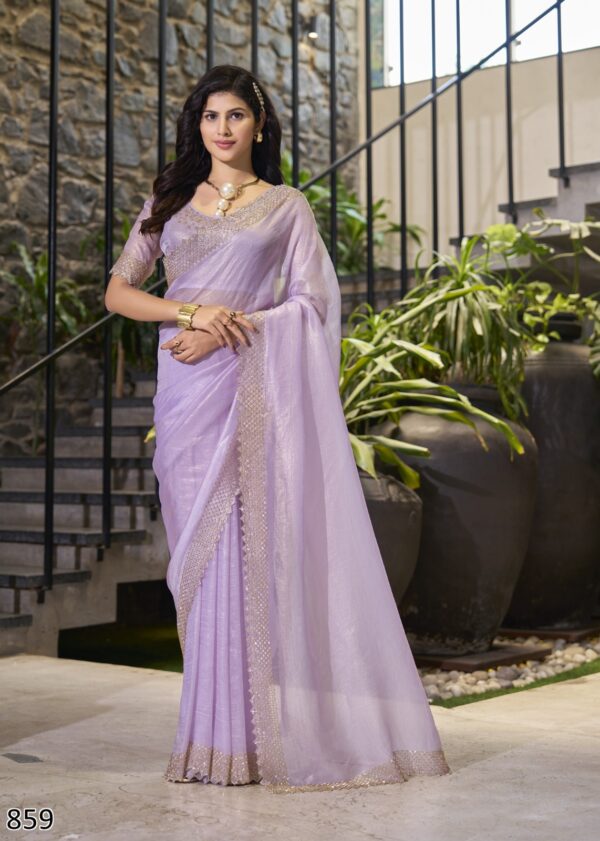 This Collection Of Exclusively Un-Stitched Sarees To Adorn You On The Special Occasions